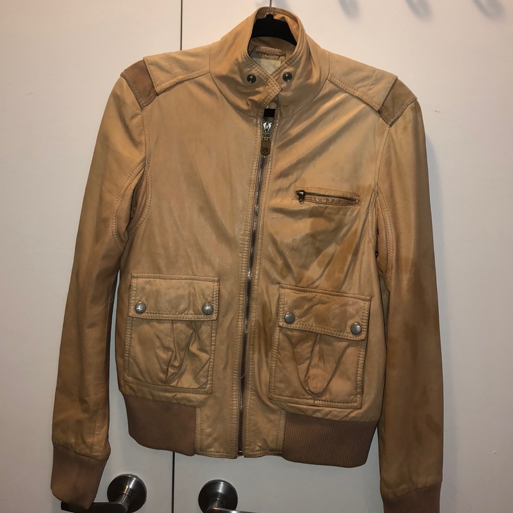 DIESEL leather jacket